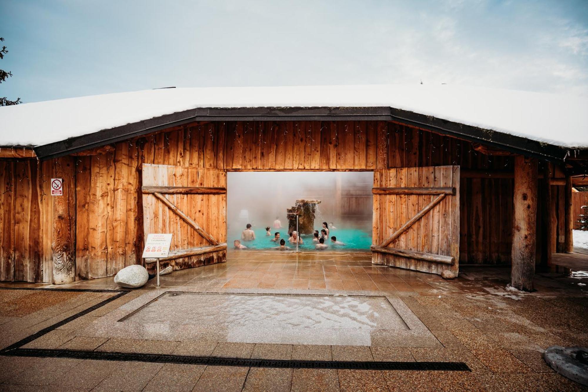 Vila Tiny House W Camp Goracy Potok Szaflary Exteriér fotografie
