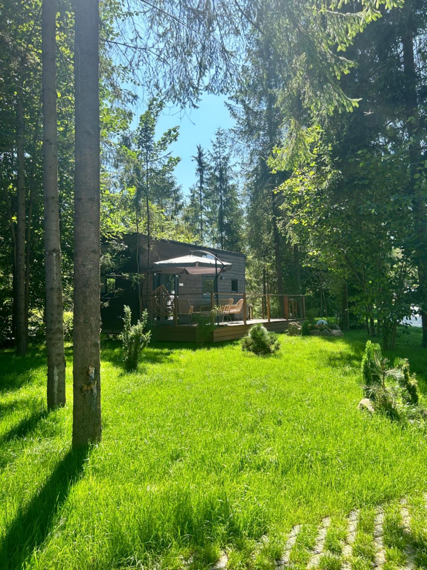 Vila Tiny House W Camp Goracy Potok Szaflary Exteriér fotografie
